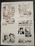 "The Frightened City" Original Movie Ad Mat Mold and Ad Clip Art Print