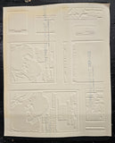 "The Game Is Over" Original Movie Ad Mat Mold and Ad Clip Art Print