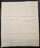 "Invasion Quartet" Original Movie Ad Mat Mold and Ad Clip Art Print