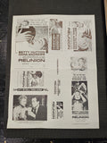 "Spring Reunion" Original Movie Ad Mat Mold and Ad Clip Art Print