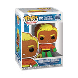 POP HEROES DC HOLIDAY AQUAMAN GB VIN FIG