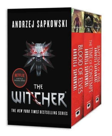 The Witcher Boxed Set: Blood of Elves, The Time of Contempt, Baptism of Fire PB