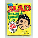 1983 Fleer Goes Mad Unopened Pack - Non-Game Cards