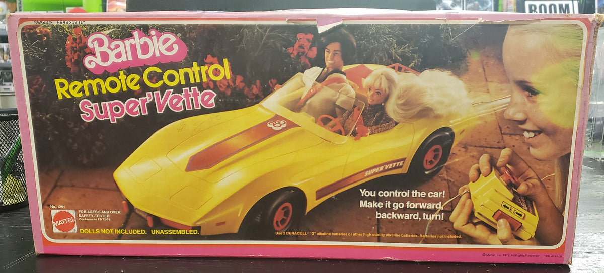 Barbie remote best sale control super vette