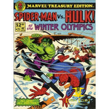 Marvel Treasury Edition (1974) #25 Spider-Man Vs. Hulk at the Winter Olympics NM - Corn Coast Comics
