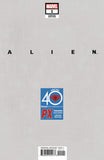 ALIEN #1 PX DCD 40TH CHAREST VIRGIN INKS VAR NM
