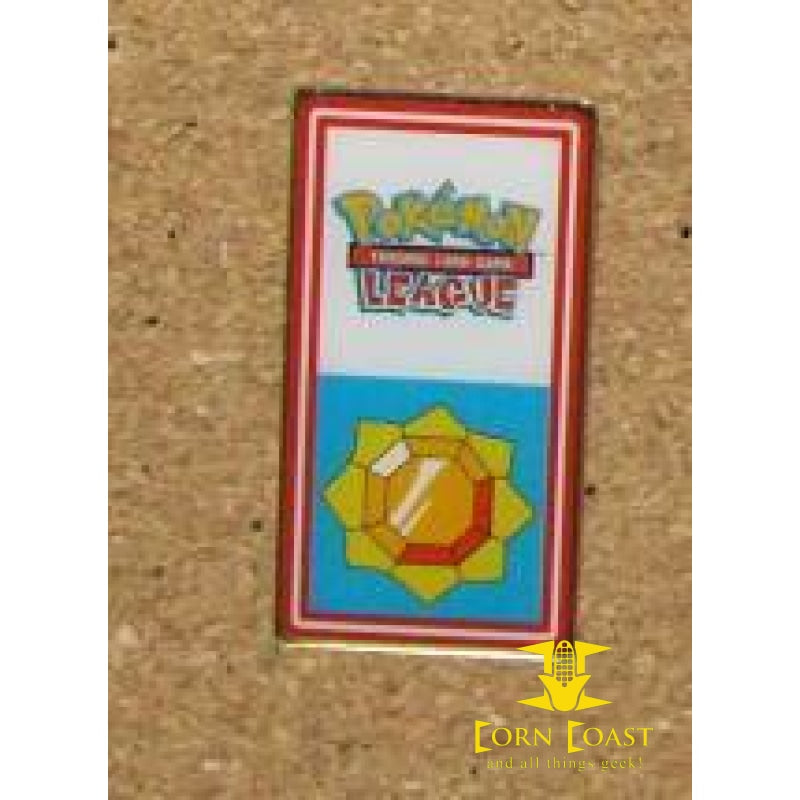 Pokemon League pins Thunder Badge Pokemon League pins Thunder Badge