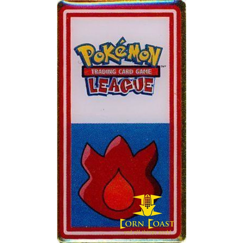Pokemon League pins Volcano Badge Pokemon League pins Volcano Badge
