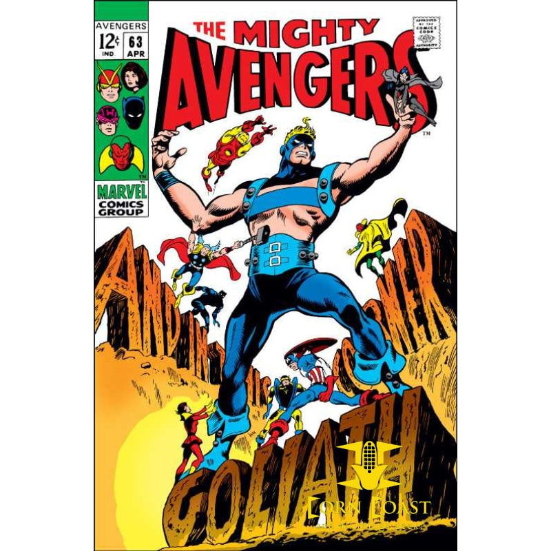 The Avengers (vol 1) 63 VG - www.allboxedup.com