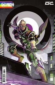 GREEN ARROW (vol 7) #3 (OF 6) CVR C LUCIANO VECCHIO DC PRIDE CARD STOCK VAR NM