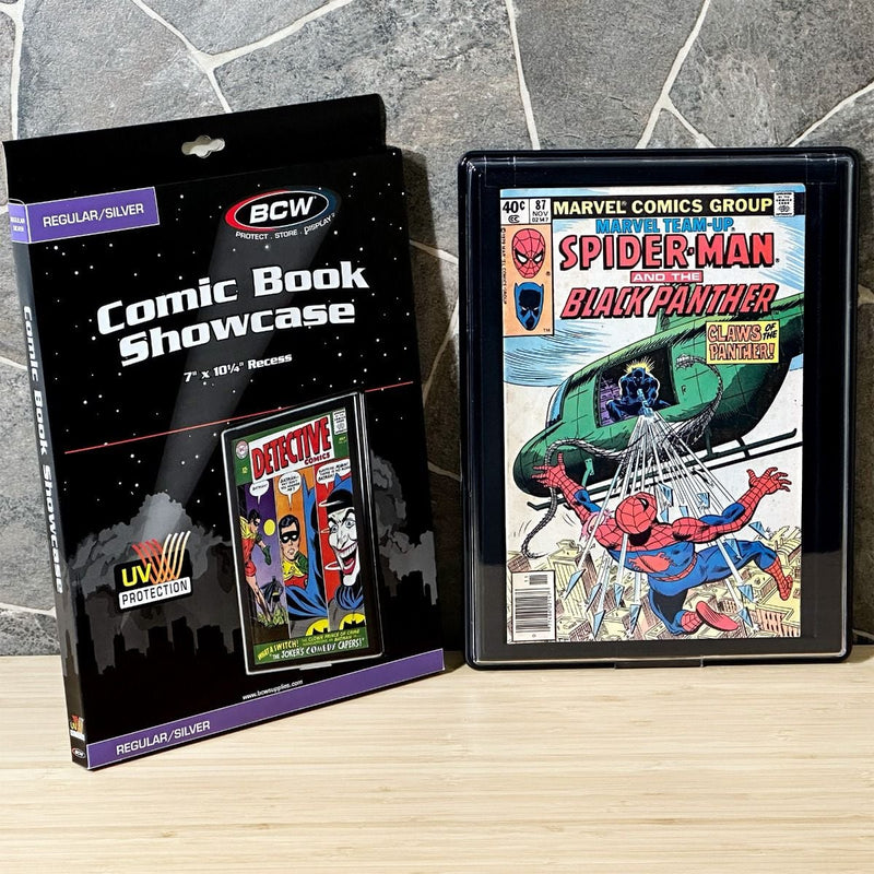 Comic Book Showcase - Silver - UV