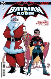 BATMAN AND ROBIN (vol 3) #4 CVR D GLEB MELNIKOV SANTA CARD STOCK VAR NM