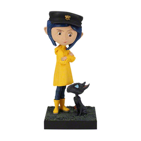 Royal Bobbles Coraline and The Cat Bobblehead