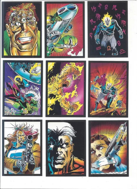 1992 Ghost Rider II Complete Base Card Set