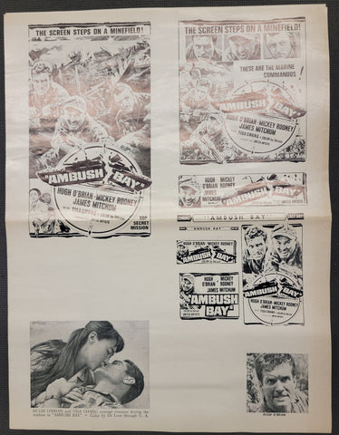 "Ambush Bay" Original Movie Ad Clip Art Print