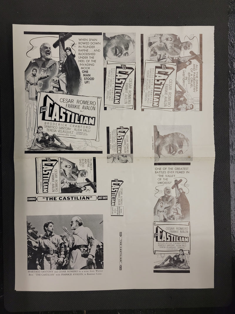 "Castilian" Original Movie Ad Clip Art Print