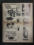 "The Corrupt Ones" Original Movie Ad Mat Mold and Ad Clip Art Print