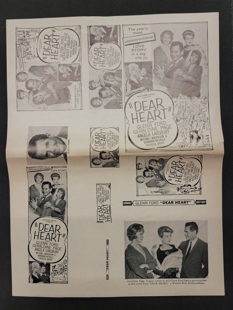 "Dear Heart" Original Movie Ad Clip Art Print