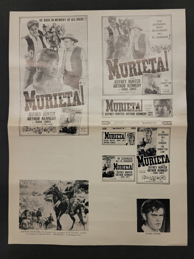 "Murieta!" Original Movie Ad Clip Art Print