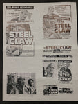 "The Steel Claw" Original Movie Ad Clip Art Print