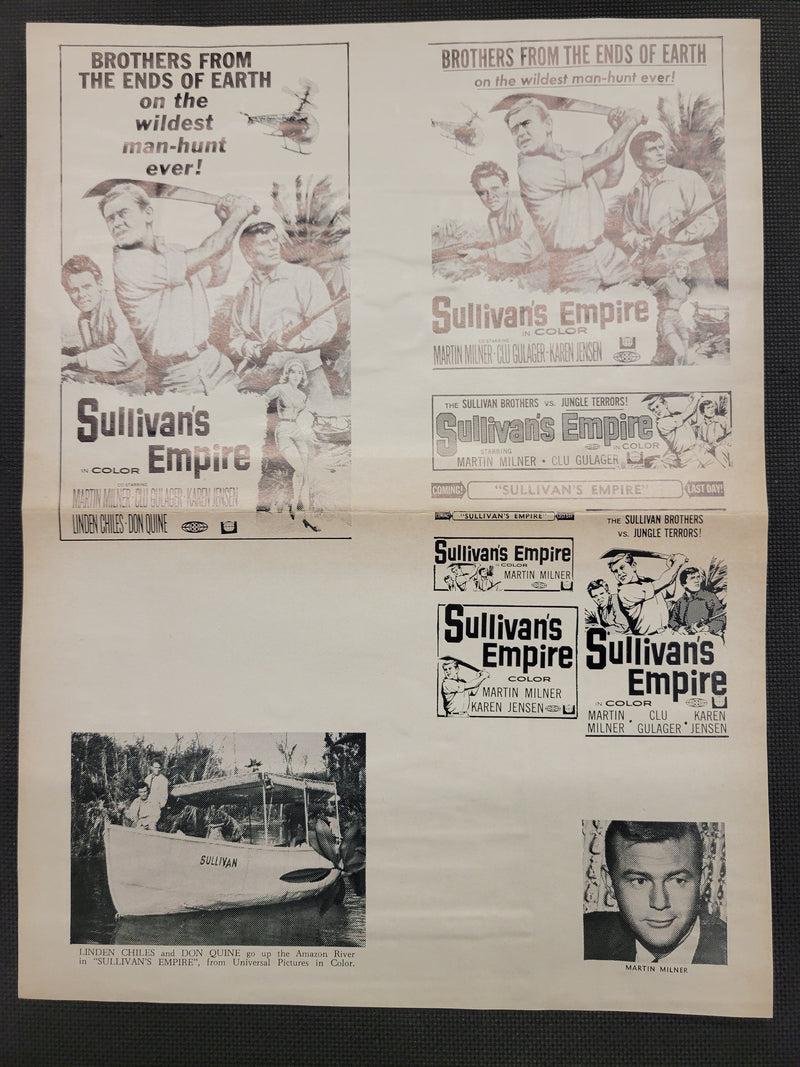 "Sullivan's Empire" Original Movie Ad Clip Art Print