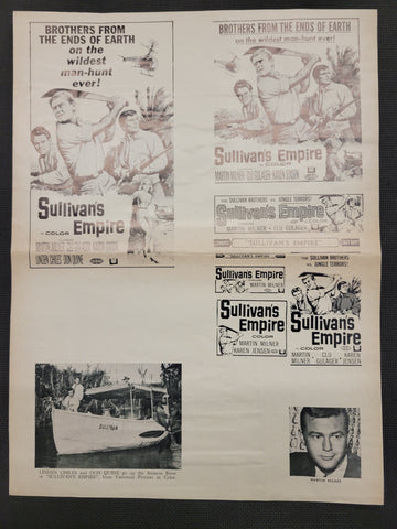 "Sullivan's Empire" Original Movie Ad Clip Art Print