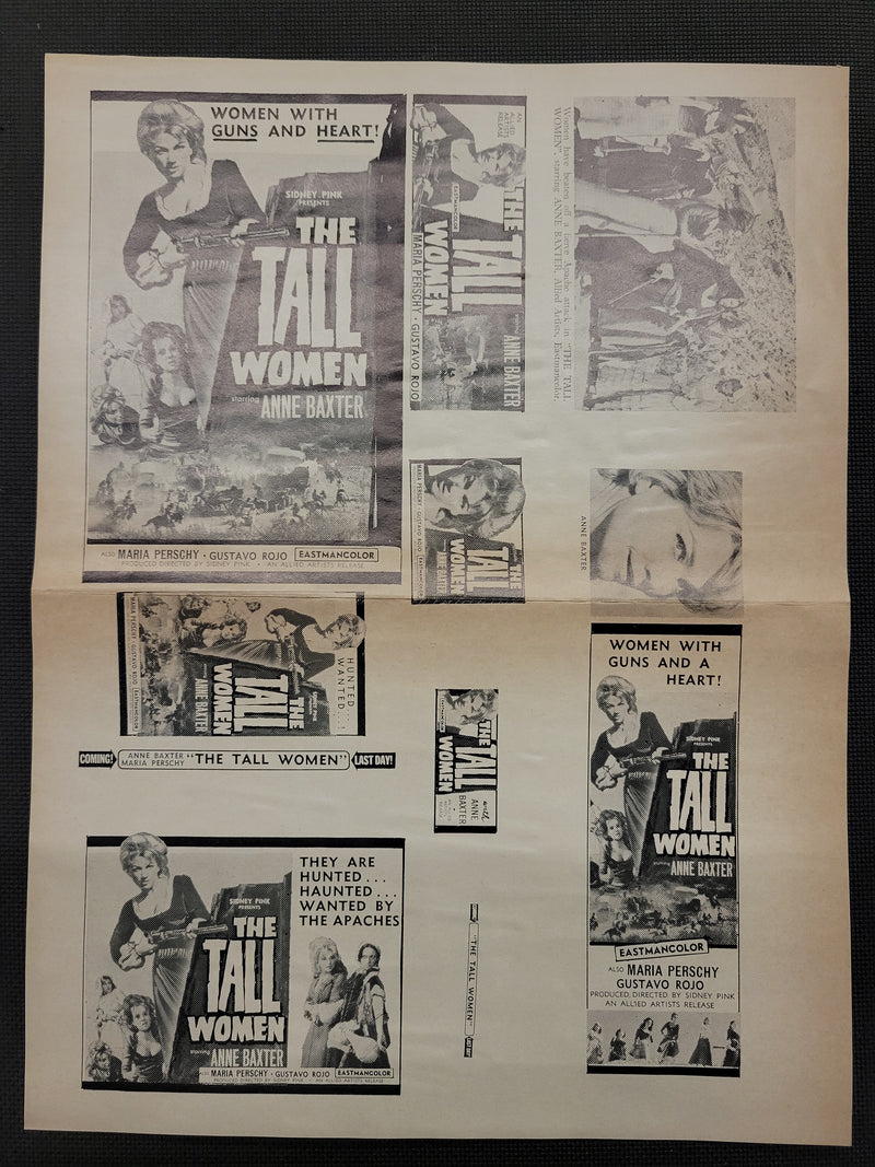 "The Tall Women" Original Movie Ad Clip Art Print