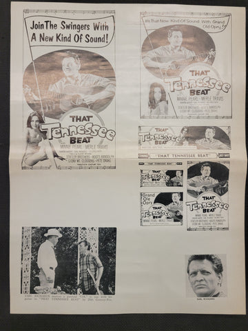 "That Tennessee Beat" Original Movie Ad Clip Art Print