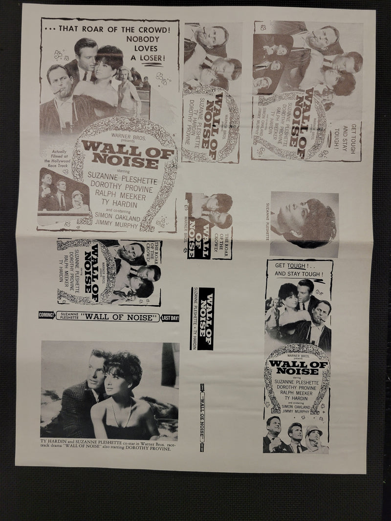 "Wall of Noise" Original Movie Ad Clip Art Print