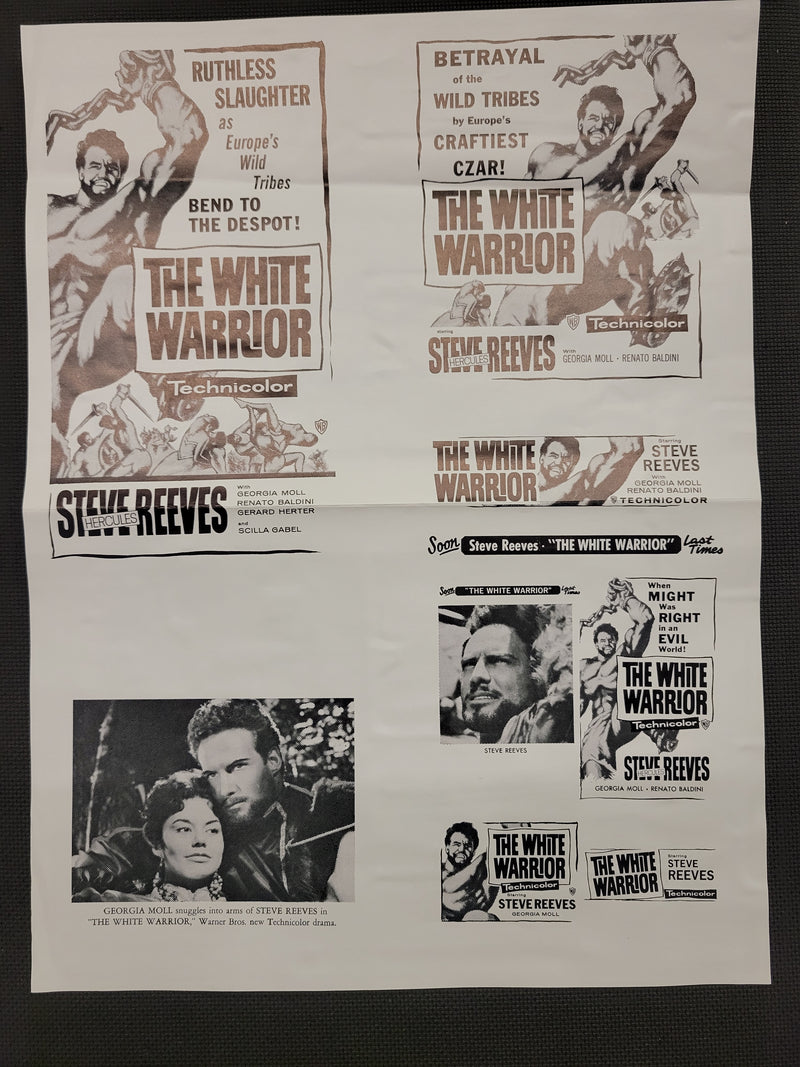 "The Young Warriors" Original Movie Ad Clip Art Print