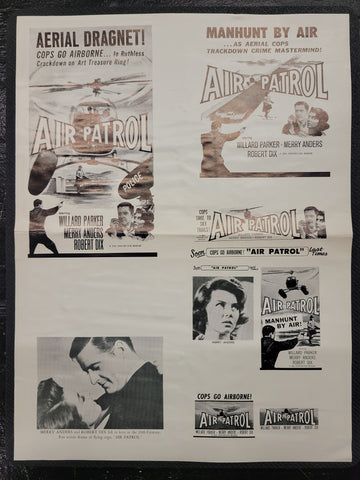 "Air Patrol" Original Movie Ad Clip Art Print