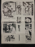 "Babes In Bagdad" Original Movie Ad Mat Mold and Ad Clip Art Print