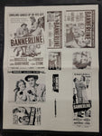 "Bannerline" Original Movie Ad Clip Art Print