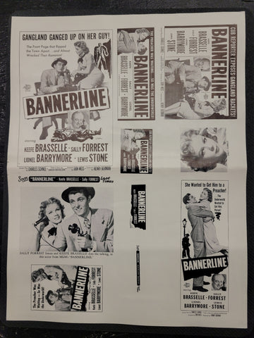 "Bannerline" Original Movie Ad Clip Art Print
