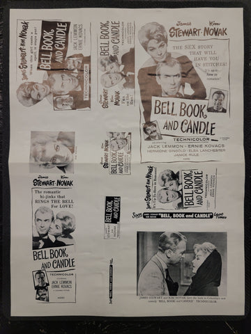 "Bell, Book, And Candle" Original Movie Ad Clip Art Print