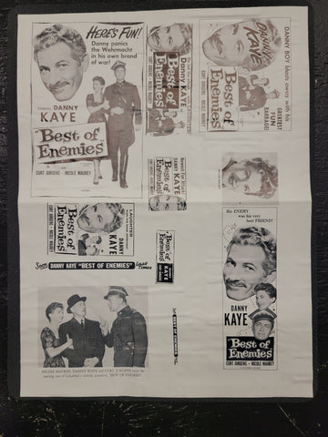 "Best Of Enemies (Me And The Colonel)" Original Movie Ad Clip Art Print