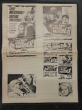 "The Boy Cried Murder" Original Movie Ad Mat Mold and Ad Clip Art Print