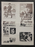 "The Brass Legend" Original Movie Ad Clip Art Print