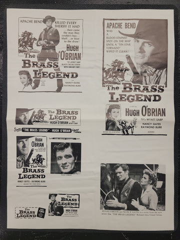 "The Brass Legend" Original Movie Ad Clip Art Print