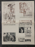 "Cairo" Original Movie Ad Mat Mold and Ad Clip Art Print