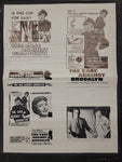 "The Case Against Brooklyn" Original Movie Ad Clip Art Print