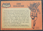 1966 Batman Cards - Grim Realization #7 (1)