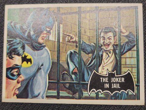 1966 Batman Cards - #13 The Joker In Jail (1)