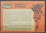 1966 Batman Cards - #14 Nightly Patrol