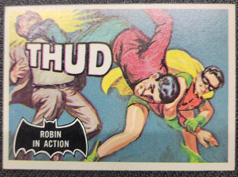 1966 Batman Cards - #18 Robin In Action (1)