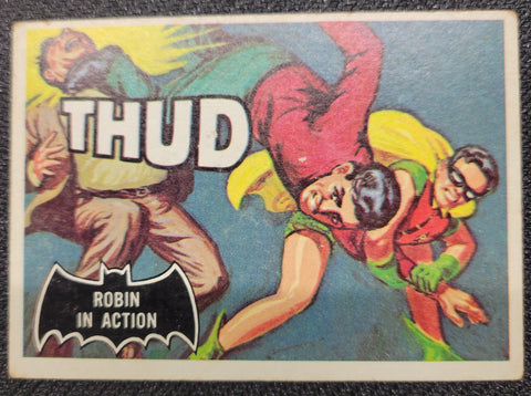1966 Batman Cards - #18 Robin In Action (4)