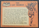 1966 Batman Cards - #25 The Cat Woman
