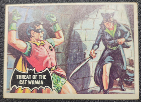 1966 Batman Cards - #31 Threat Of The Cat Woman