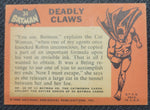 1966 Batman Cards - #34 Deadly Claws (1)