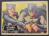 1966 Batman Cards - #35 Cat Woman Defeated